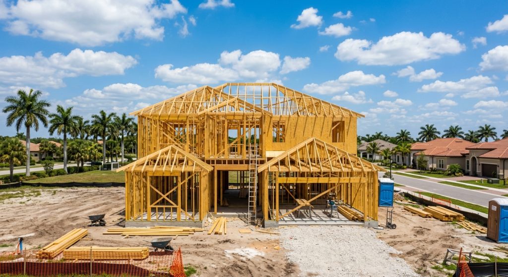 Florida Home Construction Permits Fall 7% in First Half of 2026, but Some Counties Surge