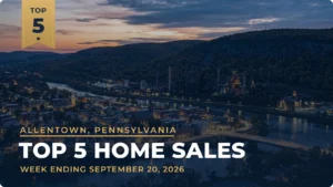 Allentown, Pennsylvania Metro Area Top 5 Home Sales: 2024 Coopersburg House Heads the List at $1.27 Million