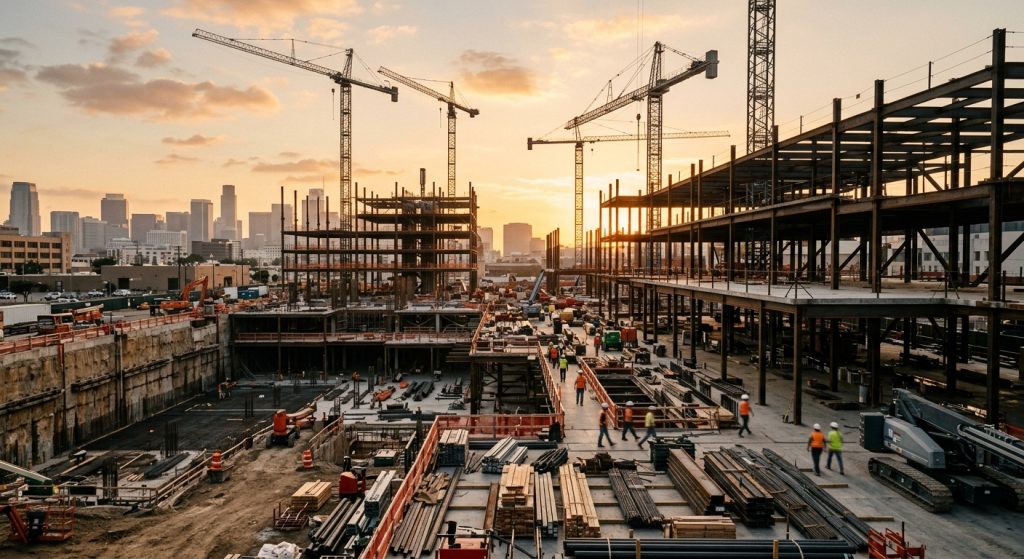 Construction Starts Fell 24.8% in August as July’s Megaproject Surge Unwound