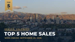 Denver, Colorado Metro Area Top 5 Home Sales: Castle Pines Village Golf-Course Home Sells for $7.40 Million