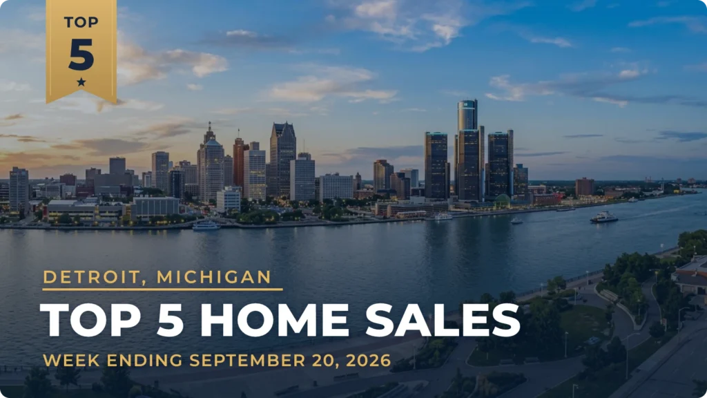 Detroit, Michigan Metro Area Top 5 Home Sales: 10-Acre South Lyon Home Sells for $2.80 Million