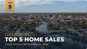 Flint, Michigan Metro Area Top 5 Home Sales: $955,000 Linden Closing Heads the Week