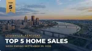 Louisville, Kentucky Metro Area Top 5 Home Sales: 1937 Green Hills House Tops the Week at $1.89 Million