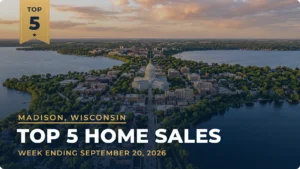 Madison, Wisconsin Metro Area Top 5 Home Sales: $2.80 Million Waucheeta Sale Tops the Week