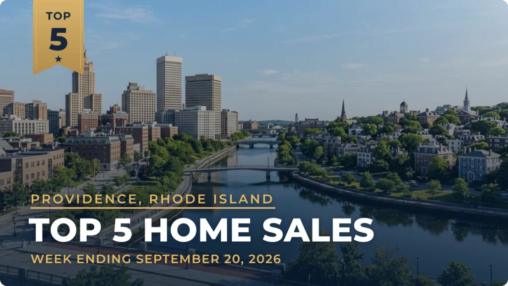 Providence, Rhode Island Metro Area Top 5 Home Sales: Ocean Drive Shingle-Style Home Sells for $7.10 Million