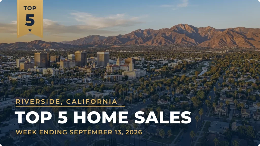 Riverside, California Metro Area Top 5 Home Sales: Lake Arrowhead Home Tops the List at $7.29 Million