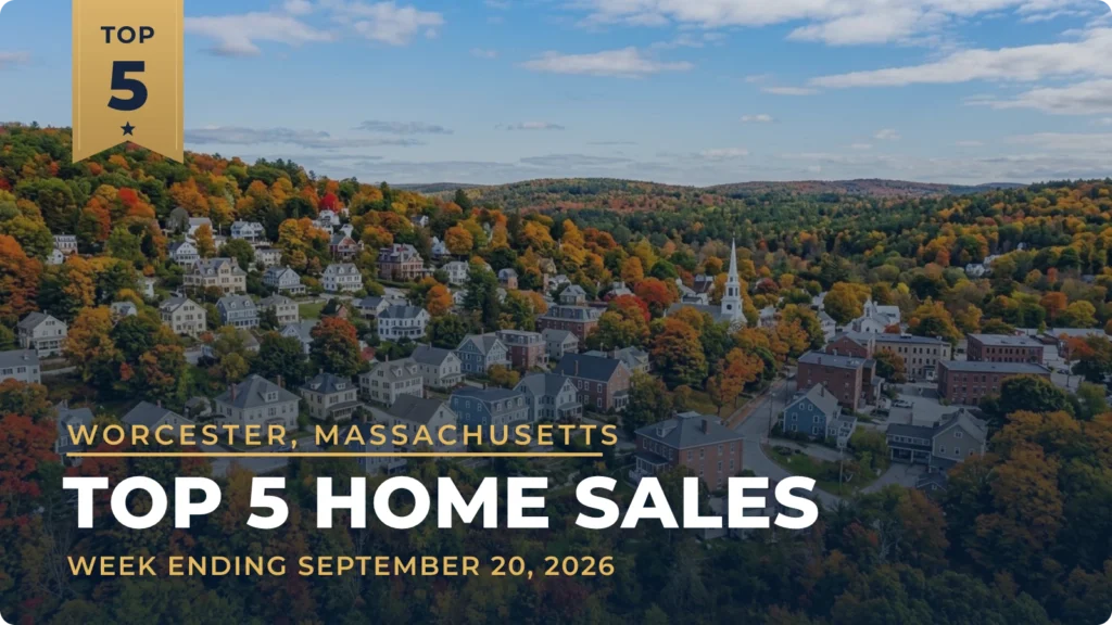 Worcester, Massachusetts Metro Area Top 5 Home Sales: Harvard Home Sells for $1.90 Million