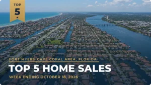 Fort Myers-Cape Coral Area, Florida Top 5 Home Sales: Bonita Springs Condo Leads at $4.6 Million