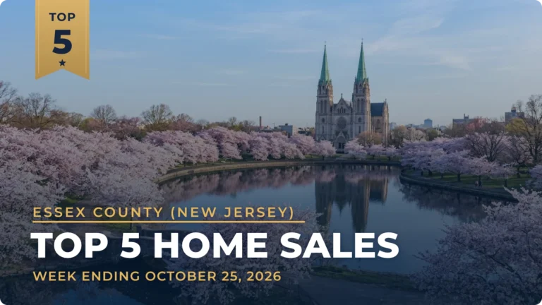 Essex County (New Jersey) Top 5 Home Sales: $4.2 Million Short Hills Home Leads the Week