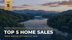 North Georgia Mountains & Lakes, Georgia Top 5 Home Sales: Lake Rabun Home Leads at $2.2 Million