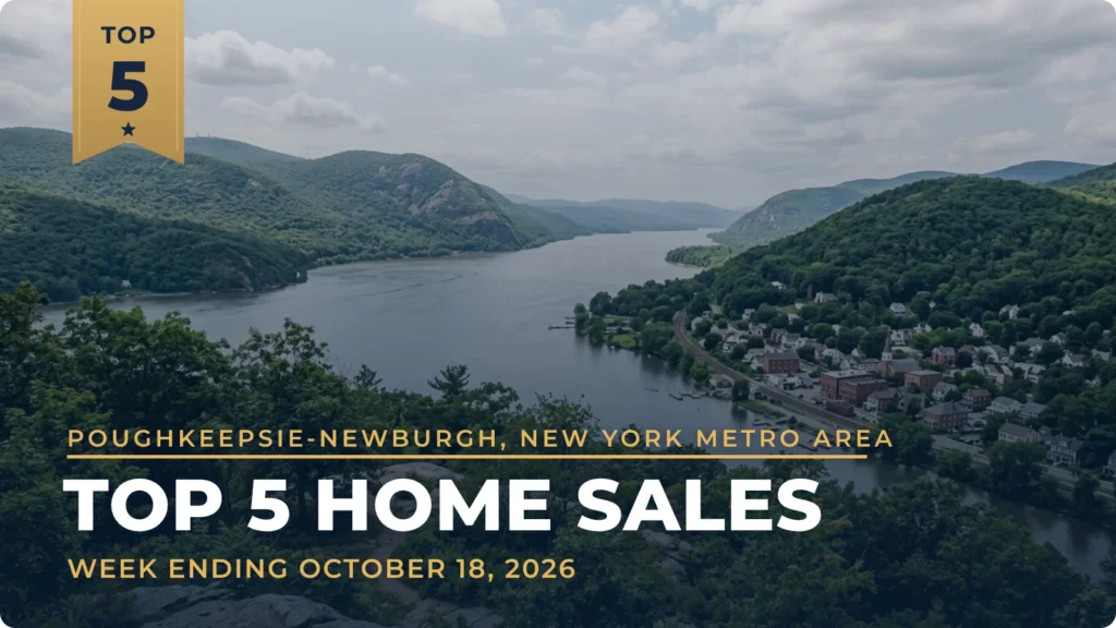 Poughkeepsie-Newburgh, New York Metro Area Top 5 Home Sales: An 18th-Century Pawling Farm Estate Leads at $2.75 Million