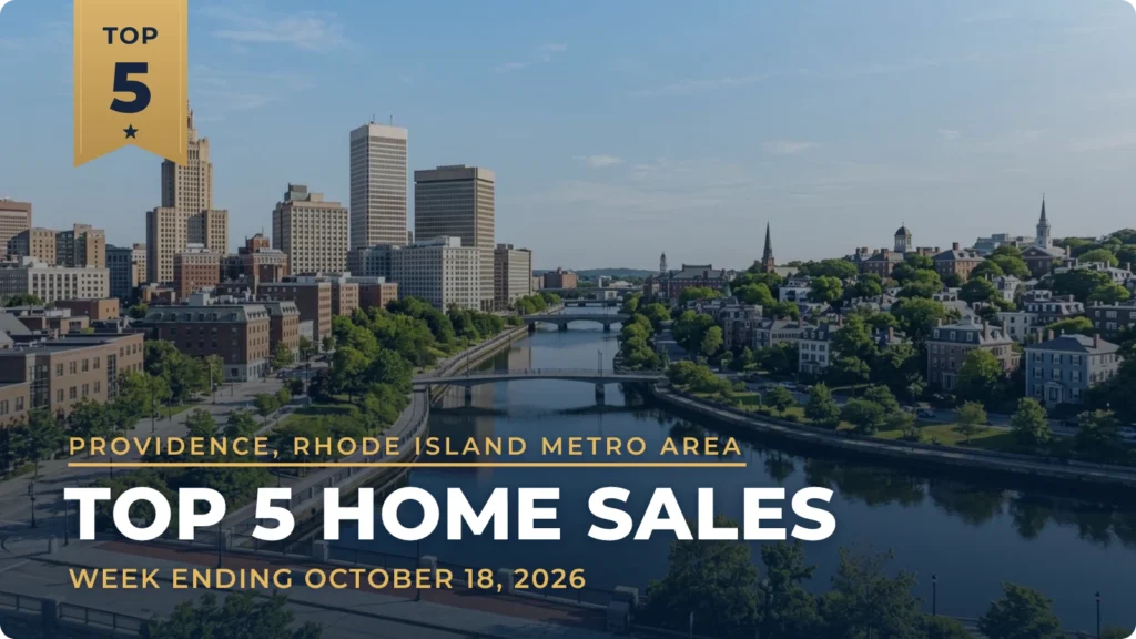 Providence, Rhode Island Metro Area Top 5 Home Sales: Block Island’s West Side Leads at $6.8 Million