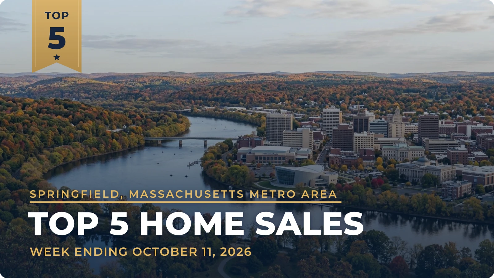 Springfield, Massachusetts Metro Area Top 5 Home Sales — week ending October 11, 2026