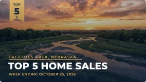 Tri-Cities Area, Nebraska Top 5 Home Sales: Aurora Ranch Leads a Week With Two Hastings Sales