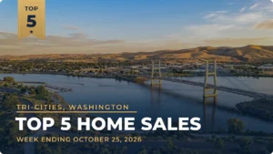 Tri-Cities, Washington Top 5 Home Sales: West Richland Acreage Leads at $995,000