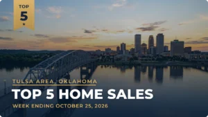 Tulsa Area, Oklahoma Top 5 Home Sales: Bolewood Acres Home Leads at $1.65 Million